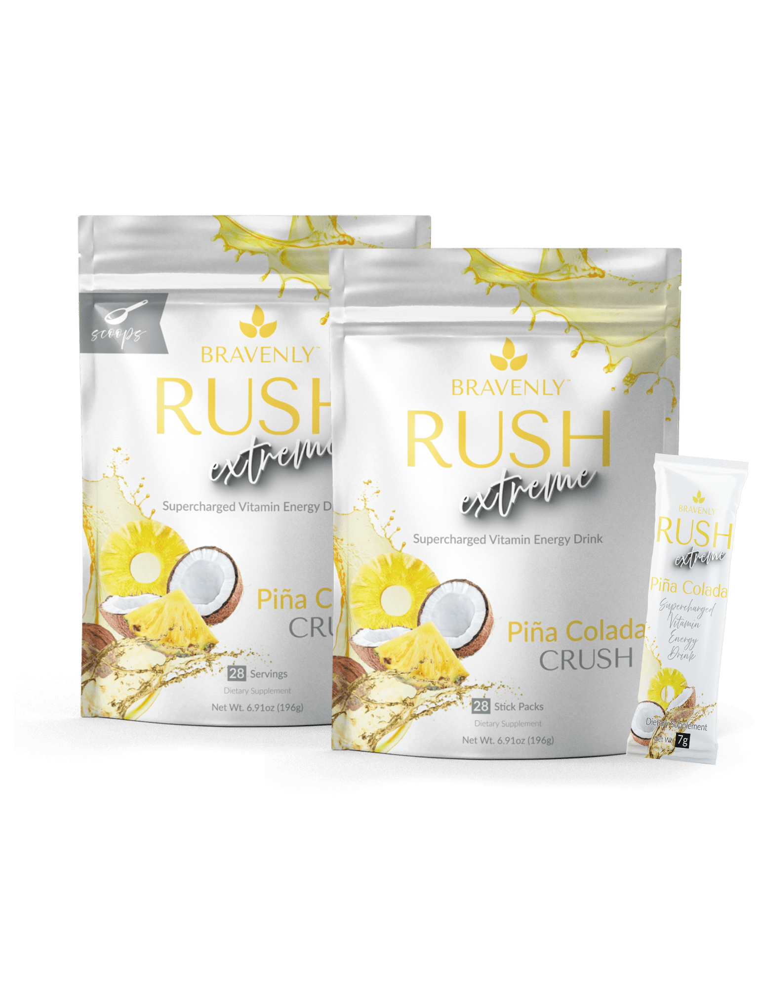 Bravenly Rush Extreme energy support
