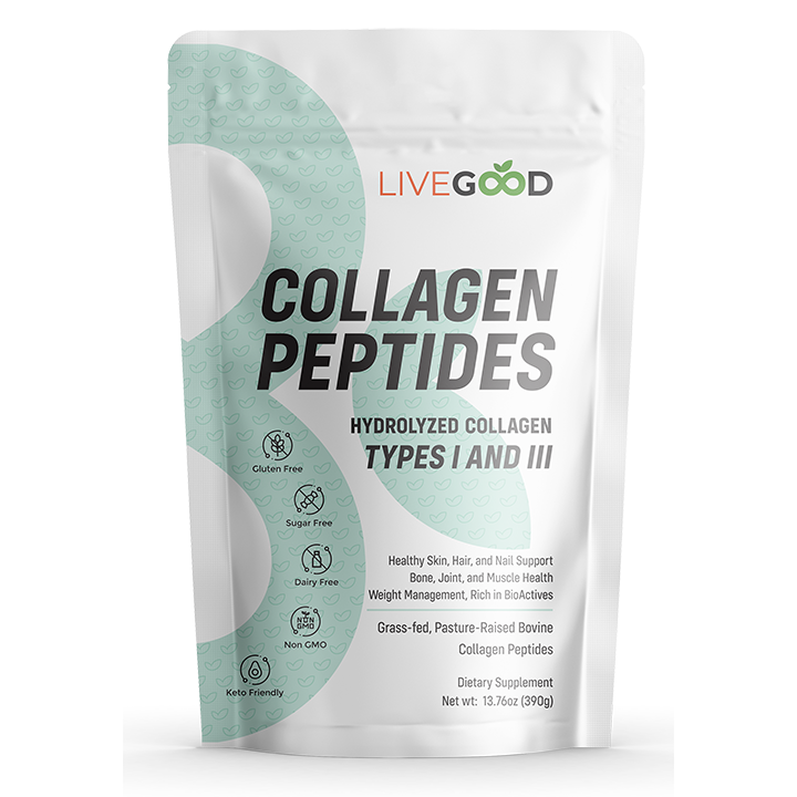 LiveGood Collagen Peptides supplement