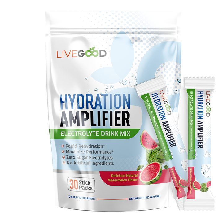 LiveGood Hydration Amplifier electrolyte drink mix
