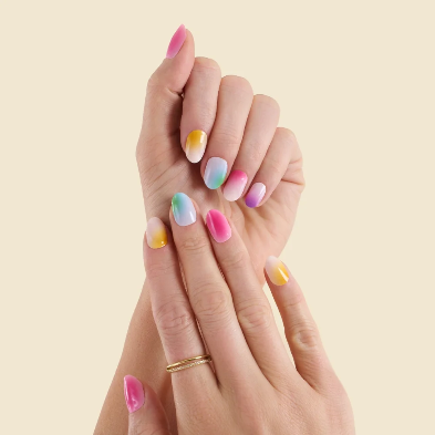 Kleo Kolor Shifting Aura LED Gel Nail Strips