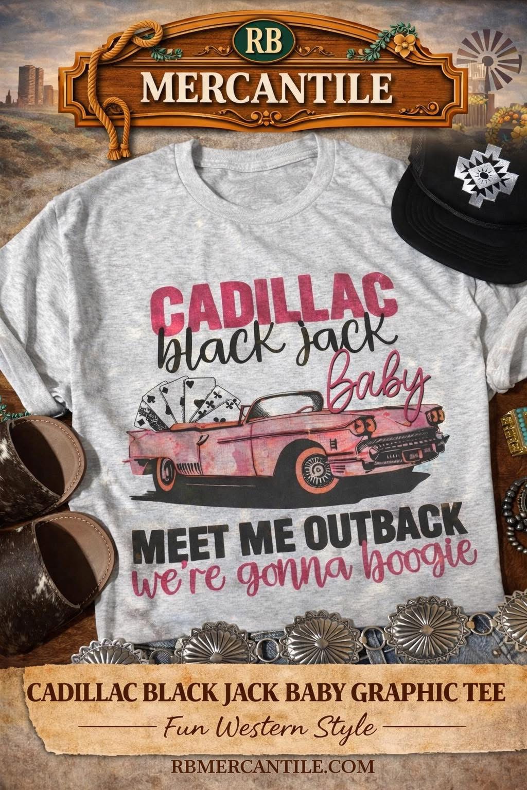 Cadillac Black Jack Baby tee