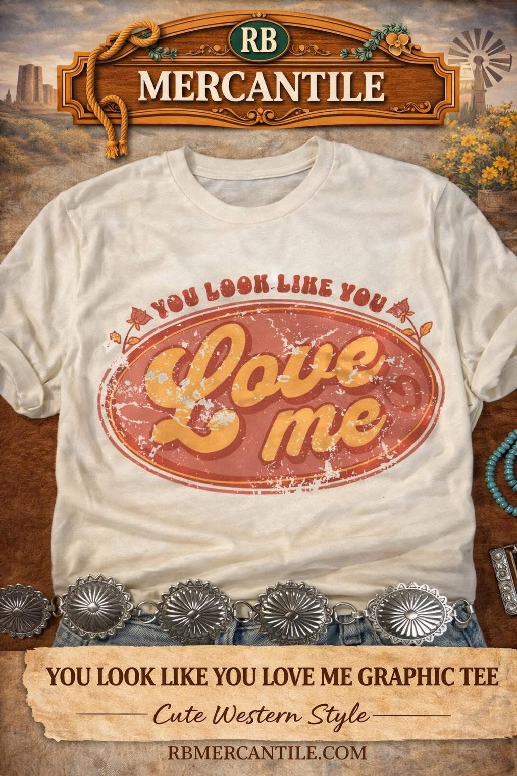 You Look Like You Love Me tee